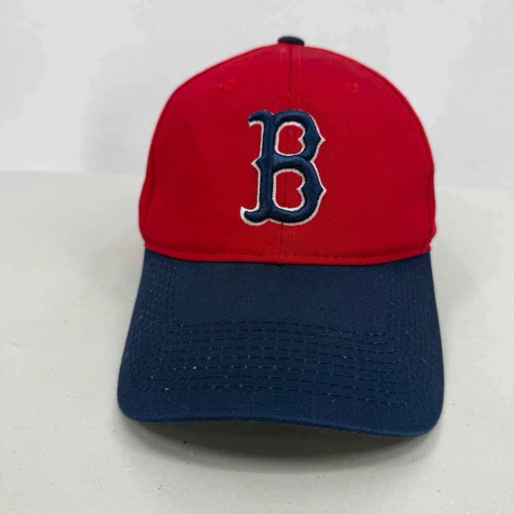 OC Sports‎ Boston Red Sox Baseball Cap Mens OSFM Red Blue Cooperstown MLB Hat